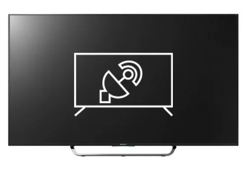 Search for channels on Sony KD-65X8505C