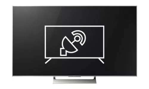 Search for channels on Sony KD-65X9000E