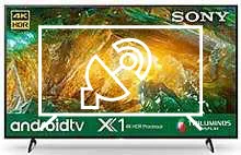Buscar canales en Sony KD-75X8000H