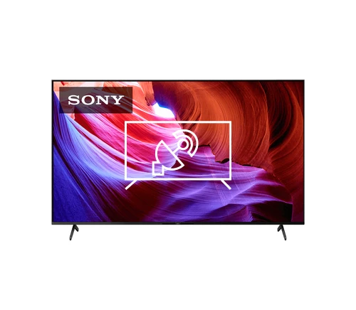 Search for channels on Sony KD-75X85K