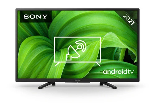 Search for channels on Sony KD32W800P1AEP