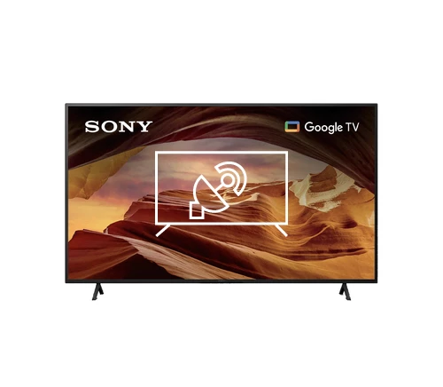 Search for channels on Sony KD55X77L