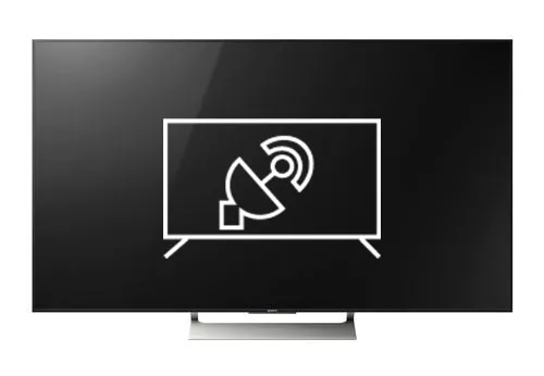 Search for channels on Sony KD65XE9005