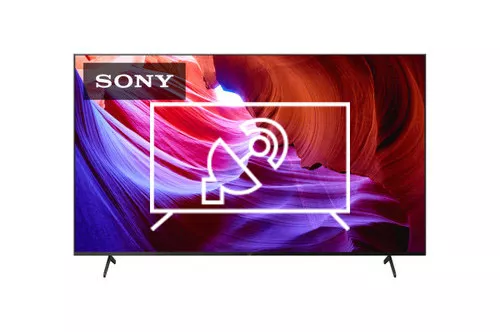 Search for channels on Sony Sony Bravia 85" X85K
