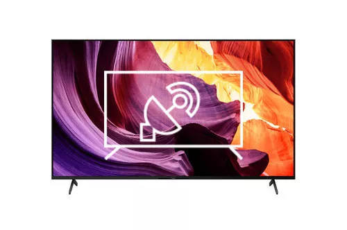 Search for channels on Sony Sony Bravia X80K