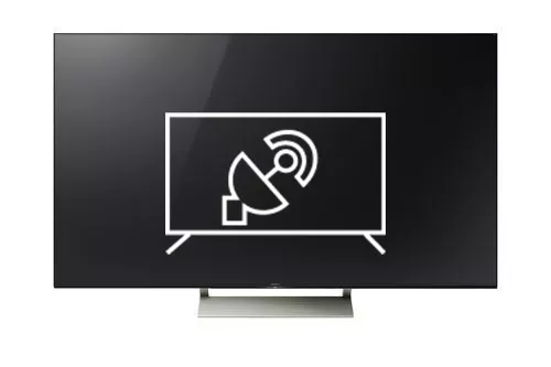 Search for channels on Sony X930E
