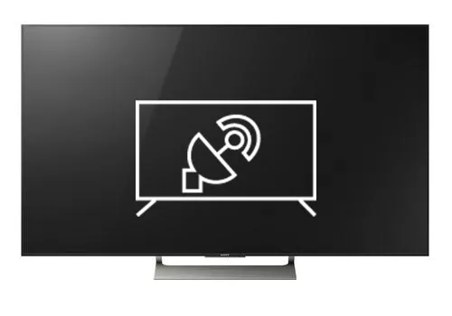 Search for channels on Sony XBR-49X900E