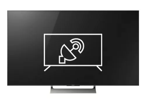 Search for channels on Sony XBR-75X900E