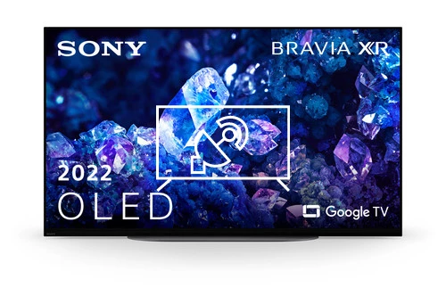 Buscar canales en Sony XR-42A90K