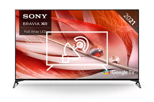 Search for channels on Sony XR-50X93J