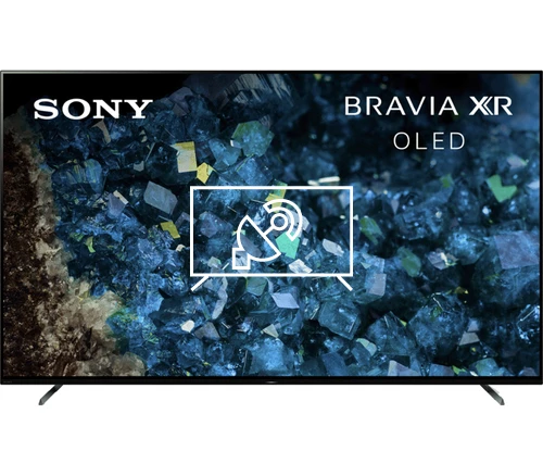 Search for channels on Sony XR-55A80L