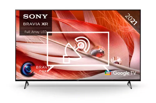 Search for channels on Sony XR-55X90J