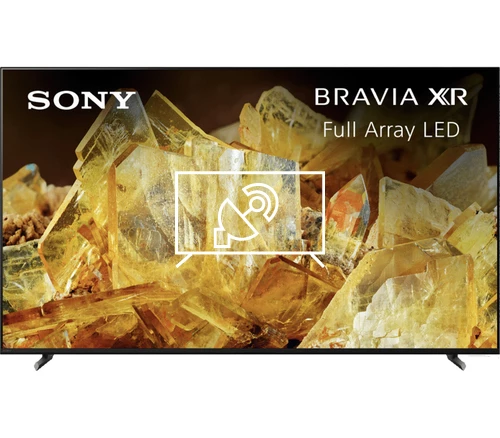 Search for channels on Sony XR-55X90L