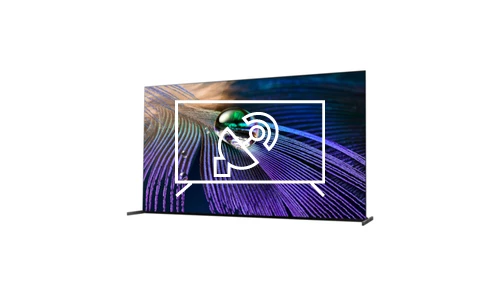Search for channels on Sony XR-83A90 JAEP, 83" OLED-TV