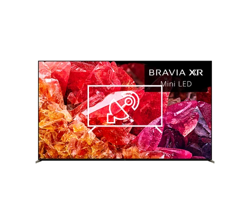 Search for channels on Sony XR-85X95K
