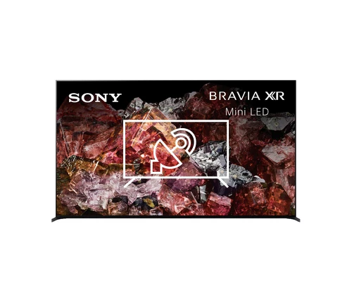 Rechercher des chaînes sur Sony XR-85X95L