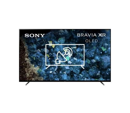 Search for channels on Sony XR55A80L