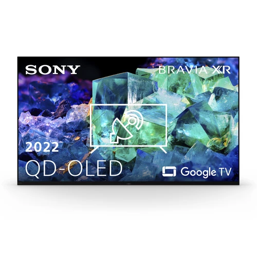 Search for channels on Sony XR55A95KU