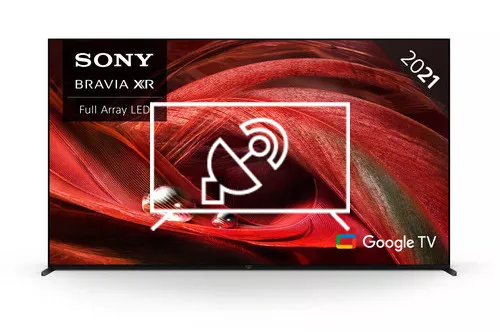 Buscar canales en Sony XR75X95JU