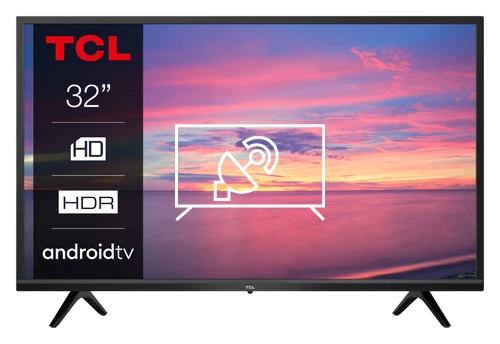 Rechercher des chaînes sur TCL 32" HD Ready LED Smart TV