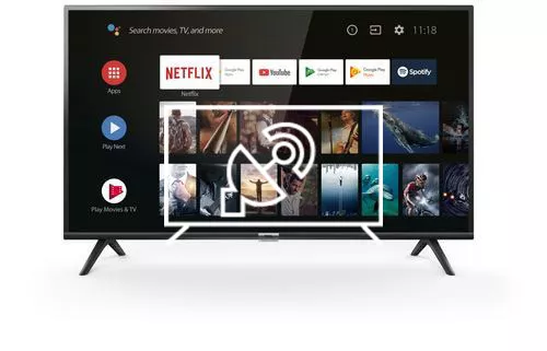 Search for channels on TCL 40ES560