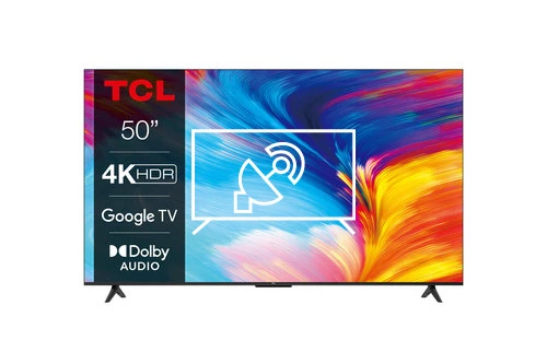 Search for channels on TCL 4K Ultra HD 50" 50P635 Dolby Audio Google TV 2022
