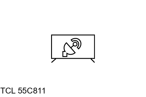 Search for channels on TCL 55C811