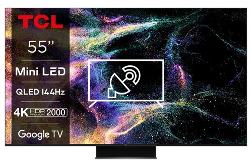 Search for channels on TCL 55C849