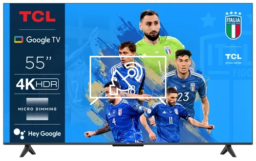 Search for channels on TCL 55P61B