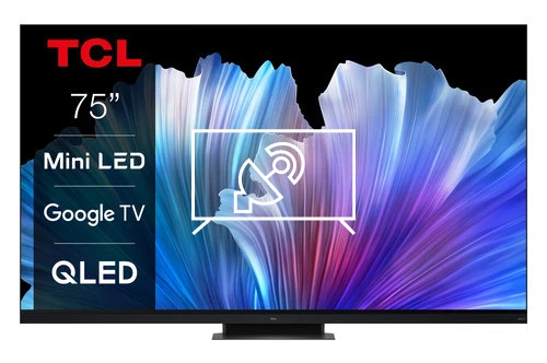 Rechercher des chaînes sur TCL 75C935 4K Mini LED QLED Google TV