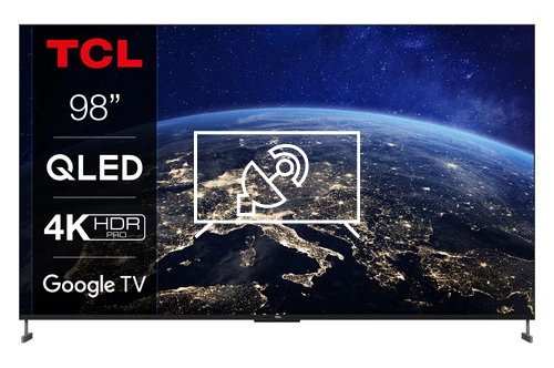 Buscar canales en TCL 98C735 4K QLED Google TV