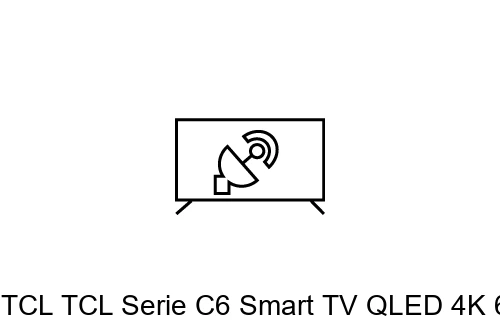 Rechercher des chaînes sur TCL TCL Serie C6 Smart TV QLED 4K 65" 65C655, audio Onkyo con subwoofer, Dolby Vision - Atmos, Google TV