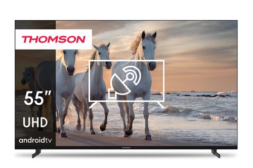 Search for channels on Thomson 55UA5S13