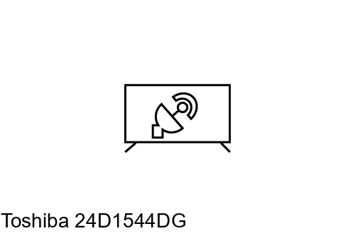 Search for channels on Toshiba 24D1544DG