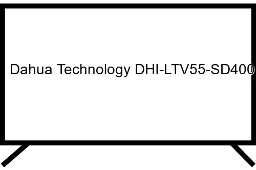 Dahua Technology DHI-LTV55-SD400 138,8 cm (54.6") 4K Ultra HD Smart TV Wifi Negro 300 cd / m²