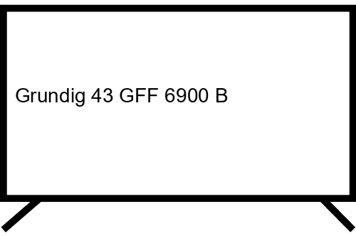 Grundig 43 GFF 6900 B 109.2 cm (43") Full HD Smart TV Wi-Fi Black