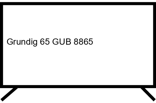 Grundig 65 GUB 8865 165.1 cm (65") 4K Ultra HD Smart TV Wi-Fi Black