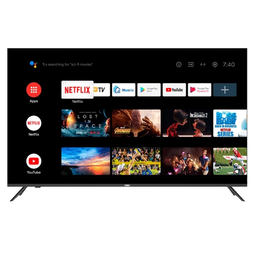 Haier 55 Smart TV S1 4K Ultra HD Wi-Fi Black 0