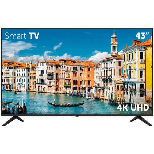 Haier Candy Uno 43 UHD 109,2 cm (43") 4K Ultra HD Smart TV Wifi Negro 0