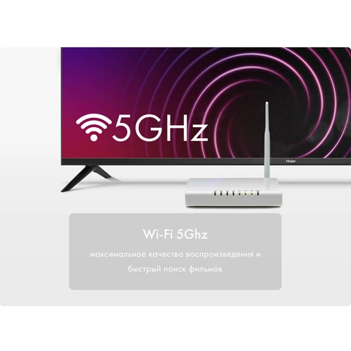 Haier 55 Smart TV S1 4K Ultra HD Wi-Fi Black 12