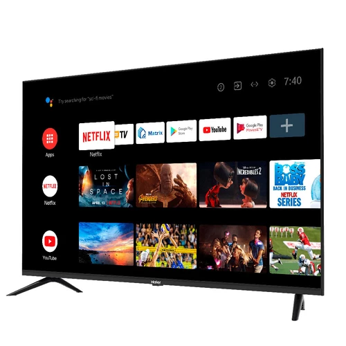 Haier 43 Smart TV S1 4K Ultra HD Wi-Fi Black 1