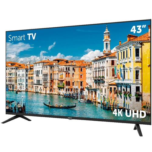 Haier Candy Uno 43 UHD 109.2 cm (43") 4K Ultra HD Smart TV Wi-Fi Black 1