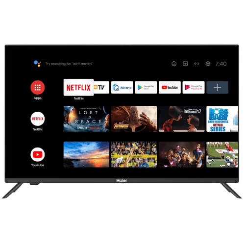 Haier 43 Smart TV MX NEW 4K Ultra HD Noir 2
