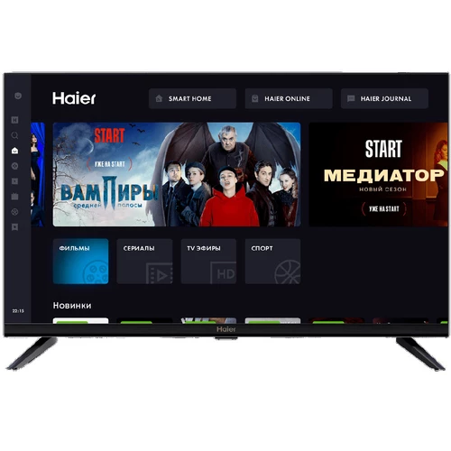Haier 32 Smart TV DX2 4K Ultra HD Wi-Fi Black 4