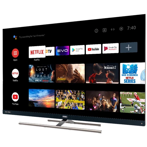 Haier 55 Smart TV S7 139.7 cm (55") 4K Ultra HD Wi-Fi Black 5