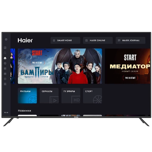 Haier 70 Smart TV HX 4K Ultra HD Wi-Fi Black 5