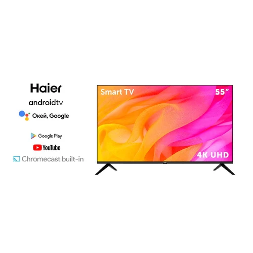 Haier Smart TV DX 55 Smart TV DX2 139,7 cm (55") 4K Ultra HD Wifi Noir 7