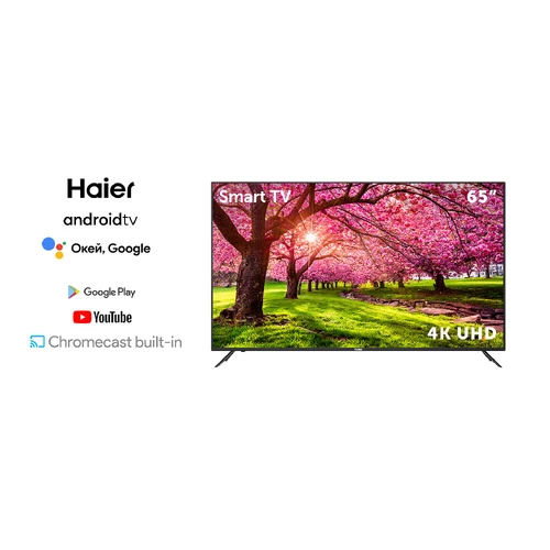Haier 70 Smart TV HX 4K Ultra HD Wi-Fi Black 7