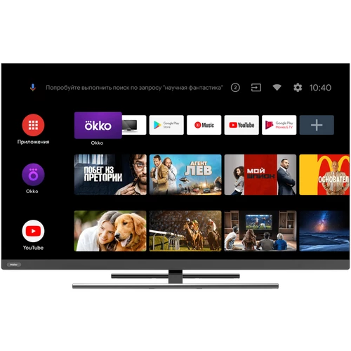 Haier 55 Smart TV AX 139,7 cm (55") 4K Ultra HD Wifi Noir
