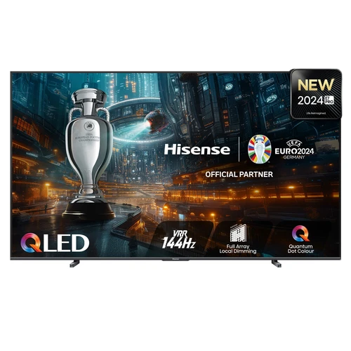 Hisense 100E77NQTUK PRO TV 2.54 m (100") 4K Ultra HD Smart TV Wi-Fi Grey 500 cd/m² 0